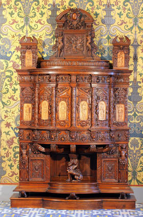 Armoire 19e sicèle type Sambin (Photo D.Lépissier)