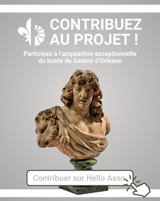 Contribuez au projet - Mécénat buste Gaston