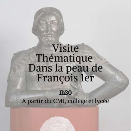 Visite thématique Dans la peau de François 1er. 1h30. À partir du CM1, collège et lycée.